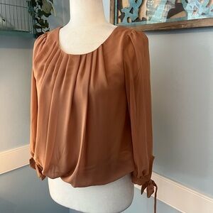 Elegant Brown Women's Top